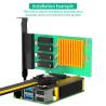 China Raspberry Pi PCI E 1x Adaptateur 12V Pcie 1x Pour 16x 12V wholesale
