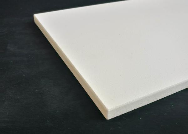 White Color Quartz Ceramic Plate Thermal Material Made Custom Service Available