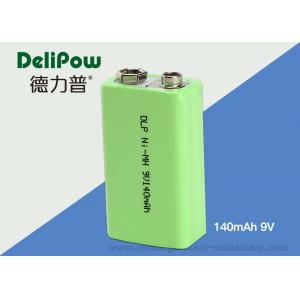 China 9V Ni-Mh Industrial Rechargeable Battery 140mAh For Power Tools  supplier