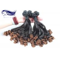 China Aunty Funmi Human Hair Ombre Spring Curly 8  - 22  Double End on sale