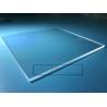 116x116mm Square Sapphire Optical Windows , Sapphire Crystal Glass 8mm Thickness