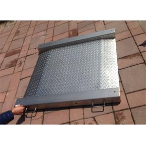 China Stainless Steel Industrial Floor Scale 5 Ton Max Capacity With Integrated Ramps supplier