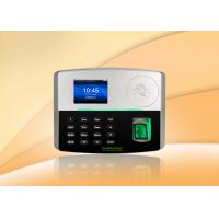 China 3 Inch TFT Screen Employee BioID  RFID Biometric Attendance System on sale