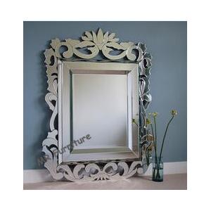 China UK Design Bathroom Venetian Wall Mirror Hand Made Beveled Edge Modern Type wholesale