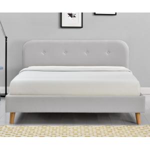 ODM Tufted Upholstered Queen Platform Bed Modern Simple 140x200Cm