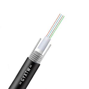 China GYXTW 9 125 OS2 Single Mode Fiber Optic Cable , Fiber Network Cable For Aerial supplier