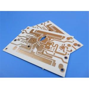 Rogers 32mil RO4003C ENIG PCB Via Filled By Resin And Capped