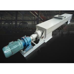 China Shaft U Trough Stainless Steel Screw Conveyor With Cover supplier