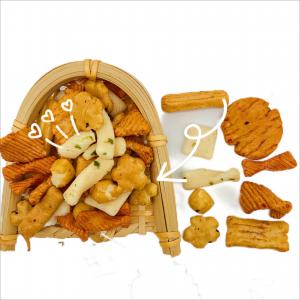 Brown Fried Rice Crackers Irresistibly Delicious Snack for Health Conscious Consumers!