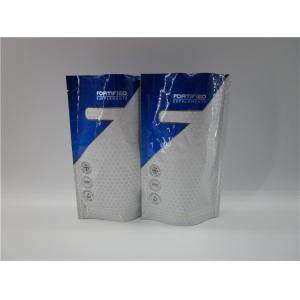 nutrition supplements protein powder packaging stand up pouch / foil packets