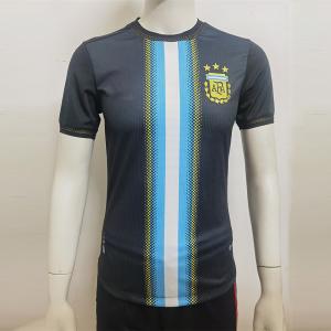 China Permeable Durable Soccer Team Jersey 100% Polyester Fabric Jersey supplier