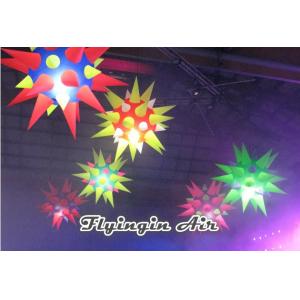 China Hot Thorn Inflatable Led Star for Event and Party Light Supplies supplier