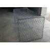 Silver Metal Gabion Baskets Corrosion Resistance 3*1*1 Meter Long Life Span