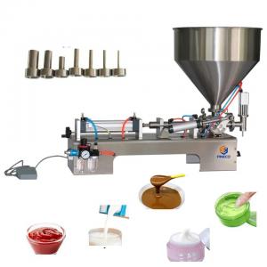 China Semi-Automatic Filling Machine for Water Liquid Juice Sauce and Tomato Paste FKF601 supplier
