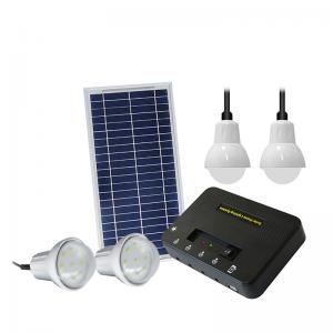 China 8W Off Grid Solar Lighting System , 11V At Home Solar Lights supplier