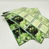 China BOPP Food Adhesive Labels Glossy Laminate CMYK Printing Box Seal Sticker wholesale