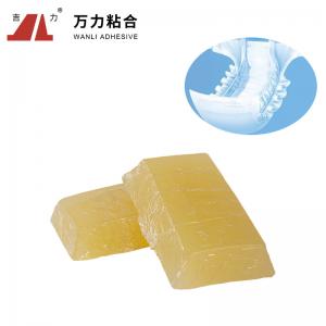 Yellow Medical Grade Adhesive Bonding Diaper Flexible Hot Glue TPR-6258AS