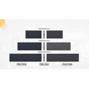 China Indoor HD GOB LED Panel P1.25 with Ultra-thin 33mm Cabinet Front Access Service and High-Definition Display wholesale