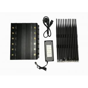 12 Bands High Power Adjustable Stationary Electronic Jamming Device 2 watts Jammer