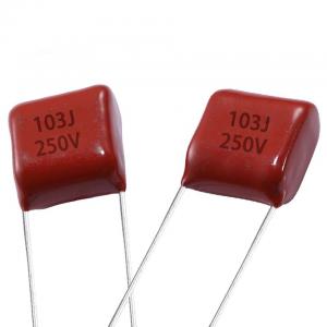 154J 100V Metallized Polyester Film Capacitor Self Healing High Temperature