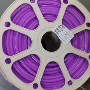 Cinturón de iluminación flexible para acuario LED de neón de alta eficiencia, luces LED de 12 V, luz de neón flexible LED suave e impermeable