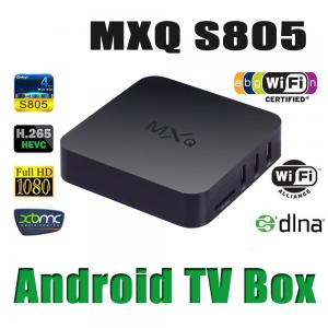 China MXQ Set Top BOX Amlogic S805 Quad-Core 1.5GHz 1GB+8GB Support 2.4G wireless mouse supplier