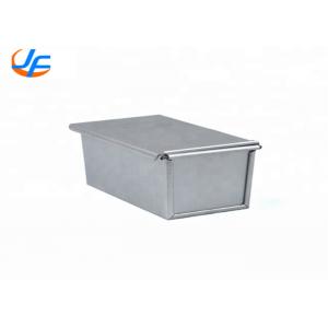 RK Bakeware China Manufacturer-Single Aluminum Pullman Loaf Bread Pan With Cover / Baking Mould Cake Toast Bread Mold