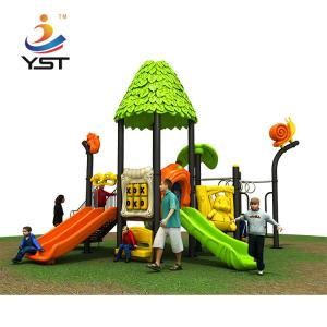 China Outdoor Themed Multiple Kids Playground Slide With Tree House supplier