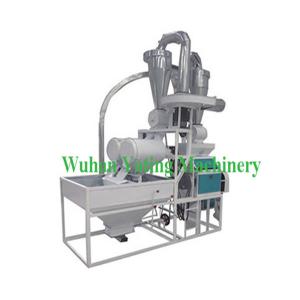 High Efficiency Flour Mill Machine 300kgs Per Hour For 100mesh Wheat Flour