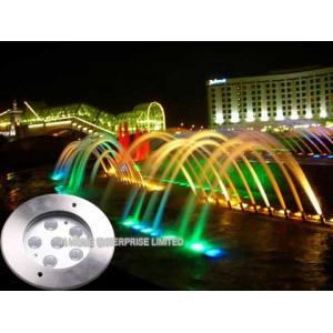 China 18W RGB IP68 Waterproof Underwater LED Pool Lights With Stainless Steel 316 supplier