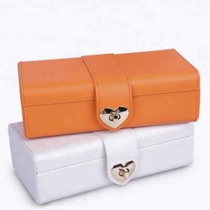 China Packaging Fabric Leather Jewelry Box Set Custom Logo / Size Durable For Storage supplier