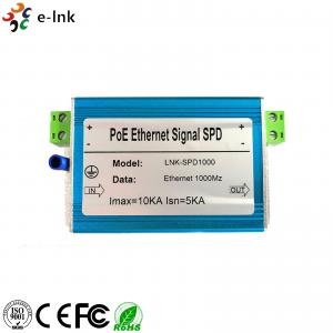 China IP20 outdoor ethernet surge protector With Ethernet Mounting Flange supplier