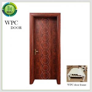 Compressive Resistance WPC Wood Door 2100mm Length  Custom School Use