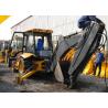 Engineering Construction Compact Tractor Loader , 4WD Tractor Mounted Backhoe