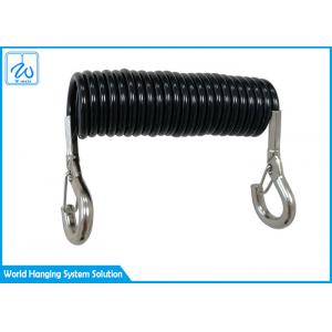 100cm Coated PU Retractable Extension Spring Safety Cable