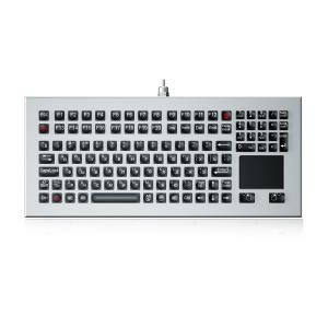 Industrial Keyboard With Touchpad And IP68 Dynamic Waterproof Technology