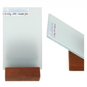 China Milky White Safety Laminated Glass UV Protection CE AS/NZS 2208 Certificated supplier