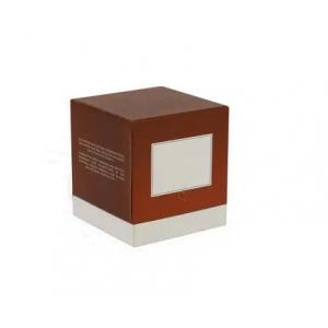 Cardboard Candle Packaging Box Debossing Custom Perfume Boxes