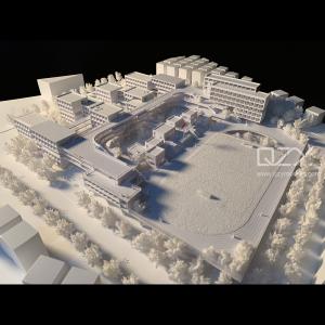 China HUAYI 1:500 Architectural Section Model Real Estate Scale Model Jihua School supplier