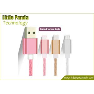 China Factory USB Data Cable Double Sided Micro USB Cable for Andriod and iPhone Mini USB Cable