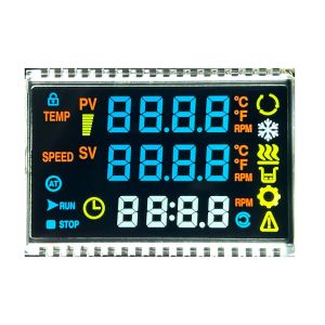 China VA Segment Code LCD Transmissive LCD Screen Настраиваемый дисплей supplier