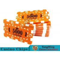 China Custom Design Cheap Casino Poker Chips , ABS Plastic Numbered Poker Chips  on sale