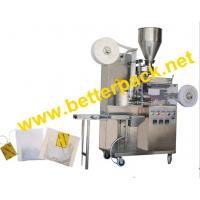 tea-bags packaging machinery with thread and tag