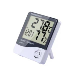 Multifunction Digital Display Indoor Temperature And Humidity Gauge Meter Thermometer Hygrometer Monitor