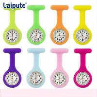 Silicone Nurse Watches Clip On Wearproof Agingproof With 28mm Embedded Dial