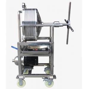 Apple Juice Stainless Steel Filter Press For Oil Extraction Drilling