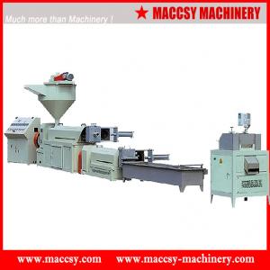 Waste plastic recycling and granulating machine from MACCSY