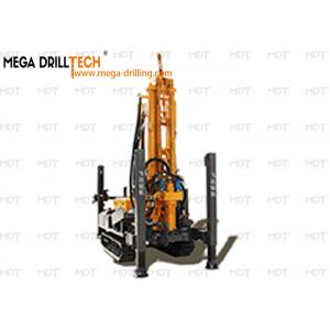 Pneumatic Rotary Water Well Drilling Rig Self Propelled