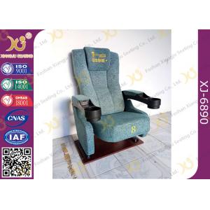 Pushing Back Entertainment Movie Theater Seats / Home Cinema Seating