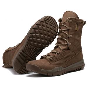 Black Mens Brown Military Boots Desert Ultralight Breathable High Top Tactical